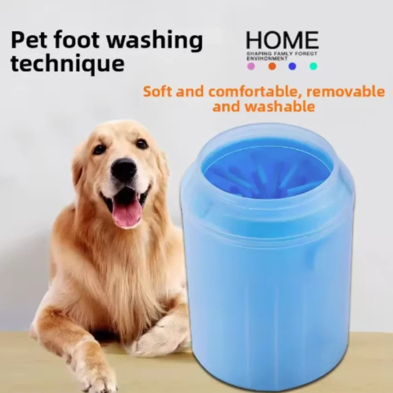 Portable Silicone Dog Paw Washer