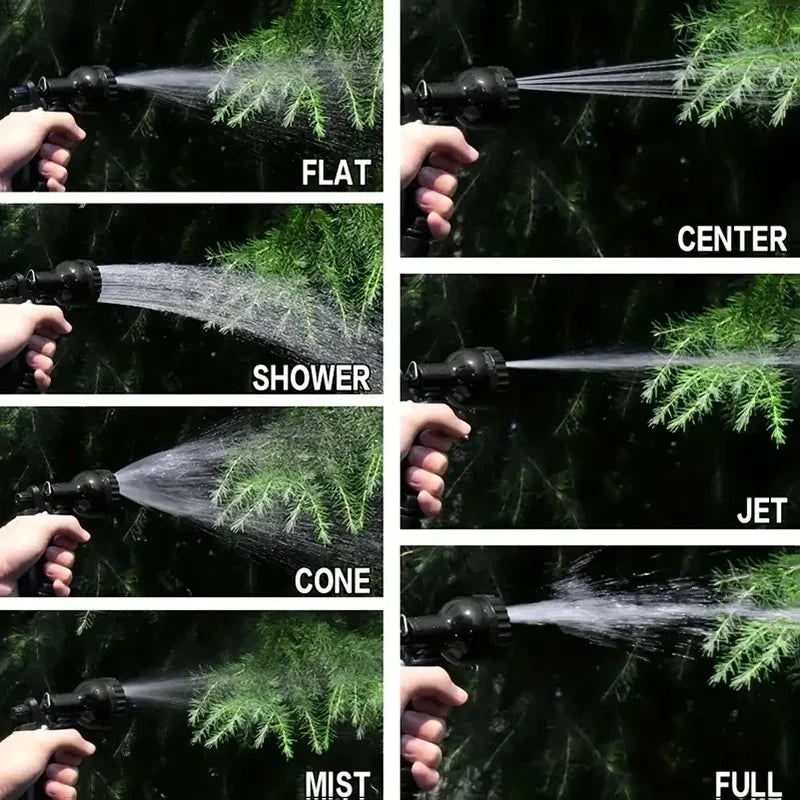 Expandable High-Pressure Car Wash Hose