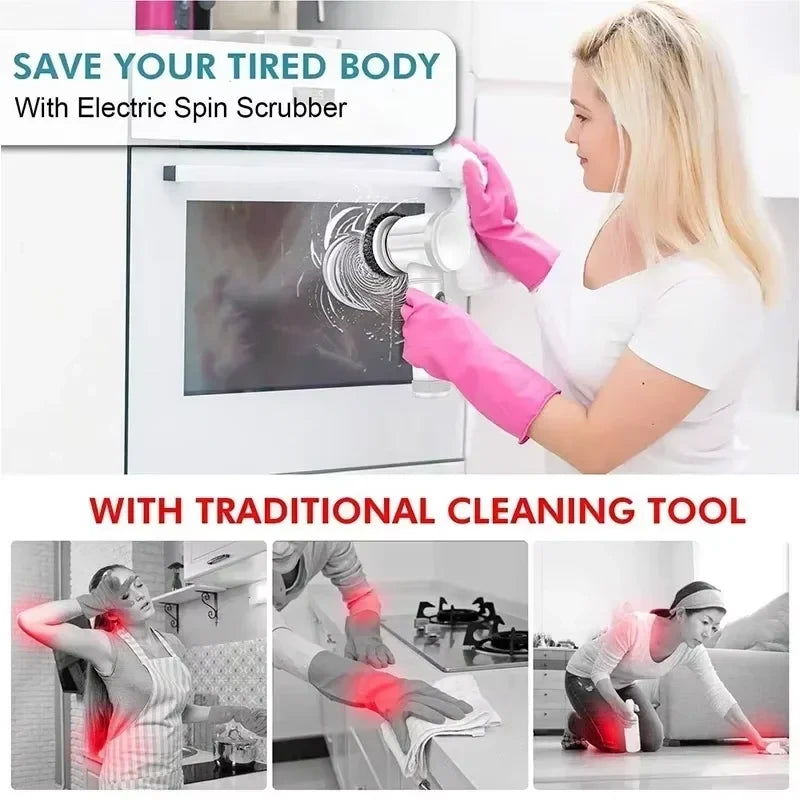 Wireless Handheld Power Scrubber