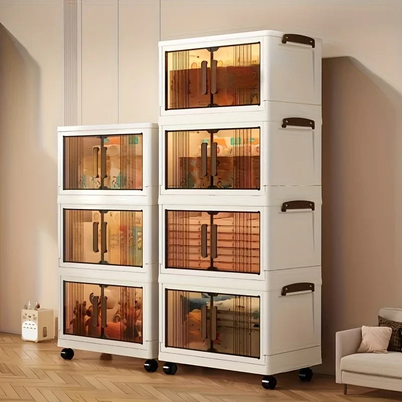 Stackable Folding Storage Cabinet
