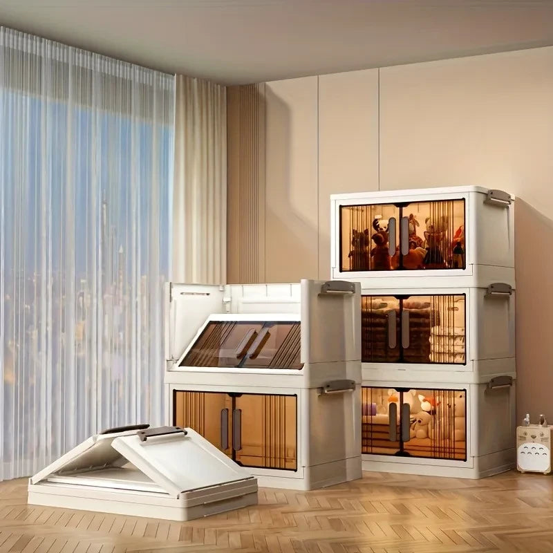 Stackable Folding Storage Cabinet