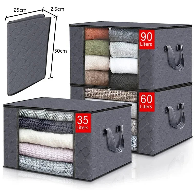 Foldable Blanket Storage Bag