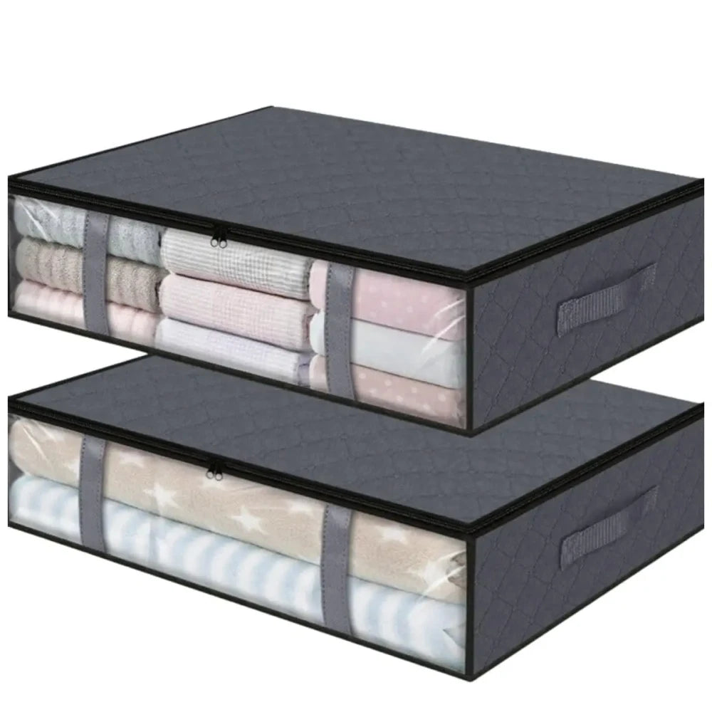 Foldable Under-Bed Toy Organizer