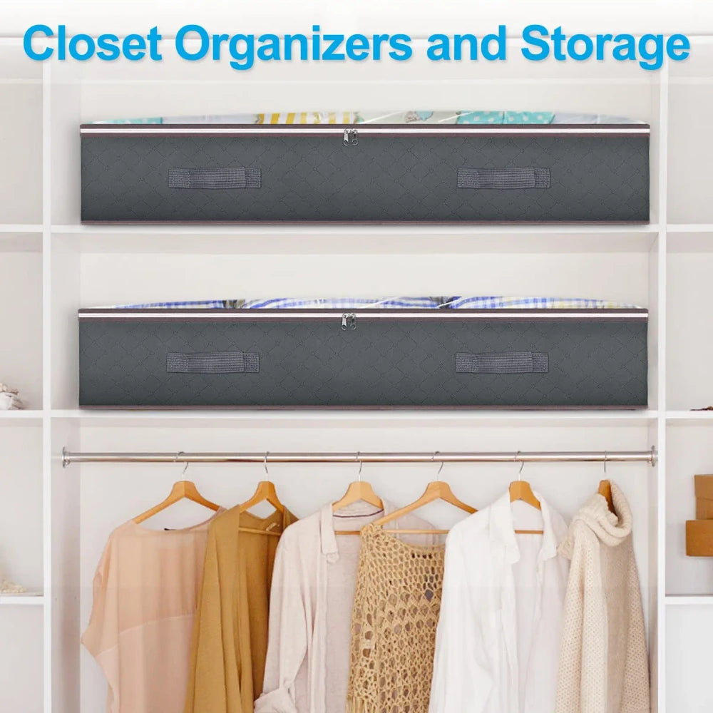 Foldable Under-Bed Toy Organizer