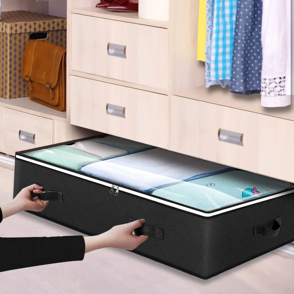 Foldable Under-Bed Toy Organizer
