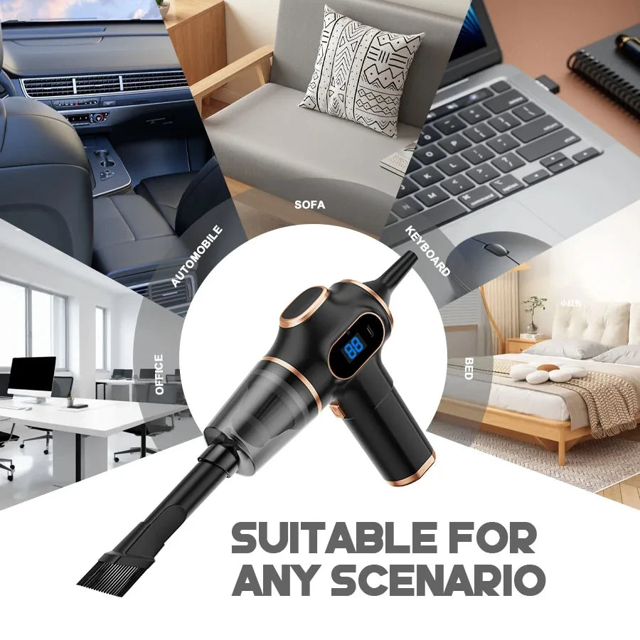 Portable Wireless Car Vacuum