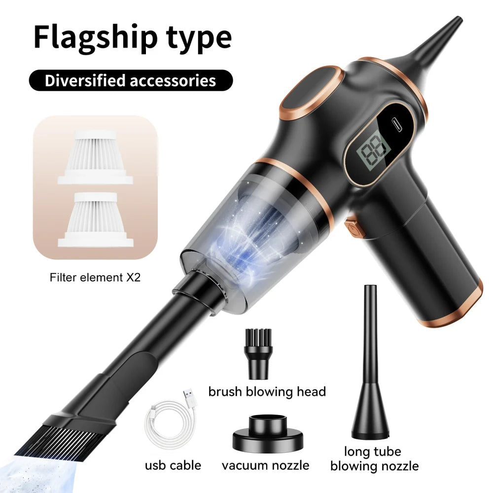 Portable Wireless Car Vacuum