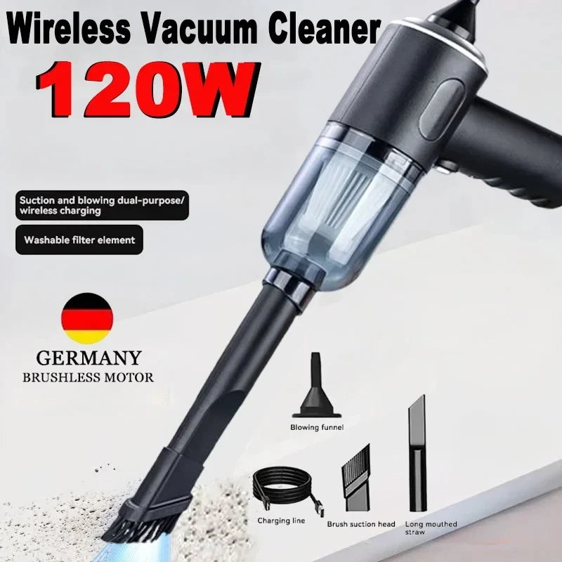 Portable Wireless Car Vacuum