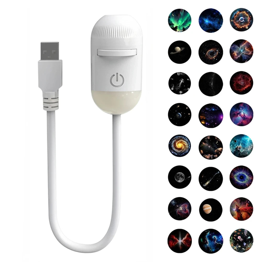 USB Galaxy Star Projector