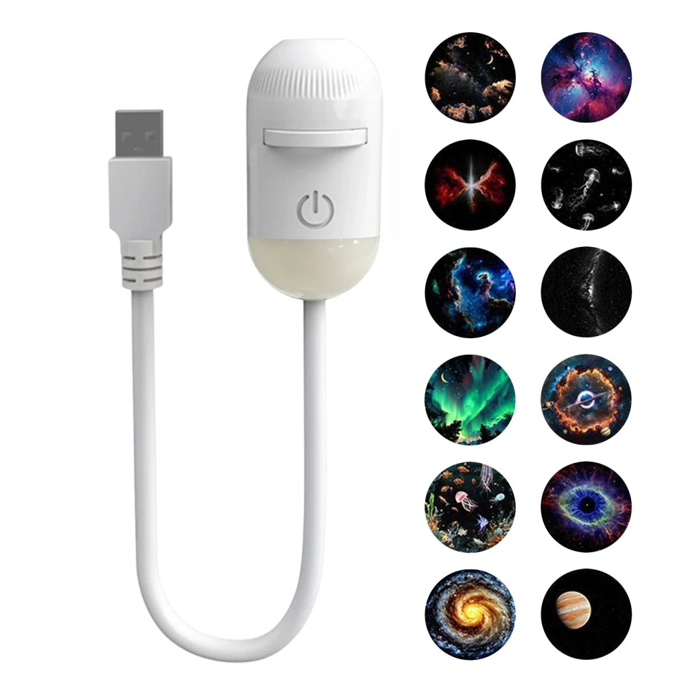 USB Galaxy Star Projector