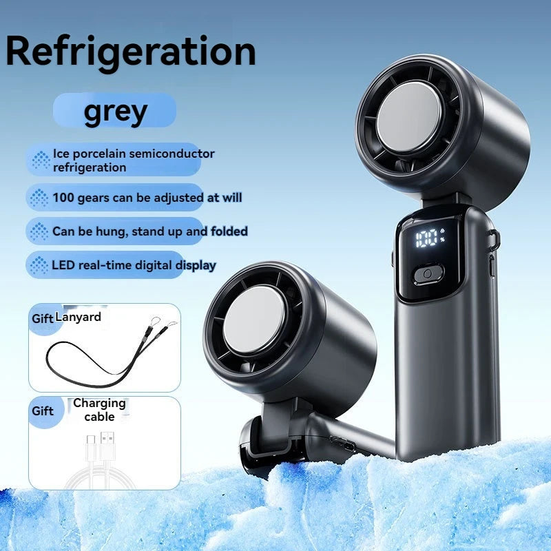 Portable Handheld Folding Neck Fan