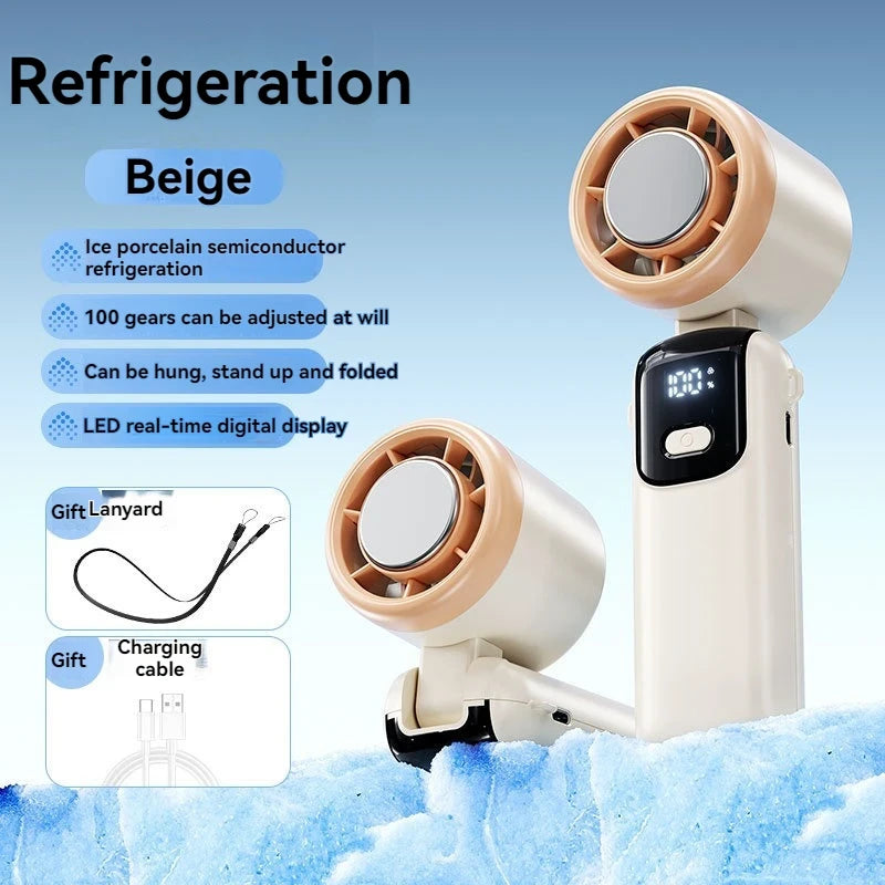 Portable Handheld Folding Neck Fan