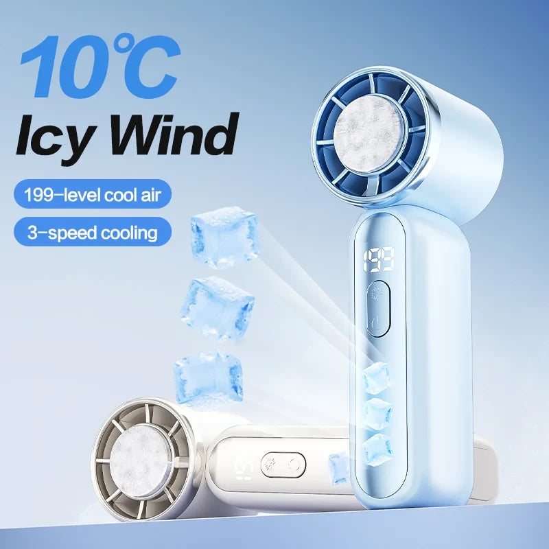 Portable Handheld Semiconductor Cooling Fan