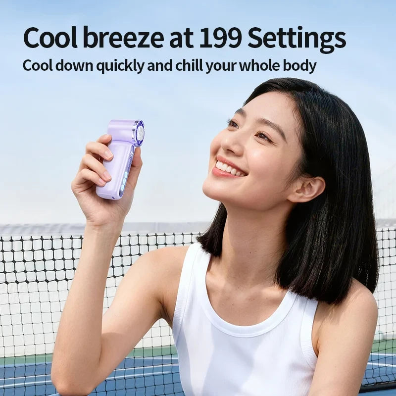 Portable Handheld Semiconductor Cooling Fan