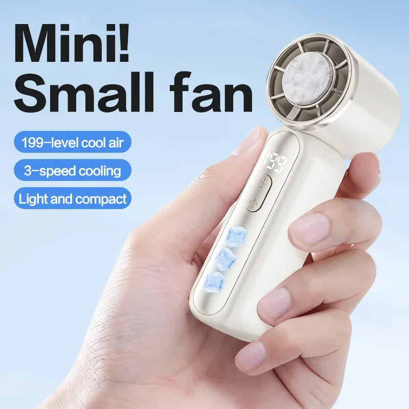 Portable Handheld Semiconductor Cooling Fan