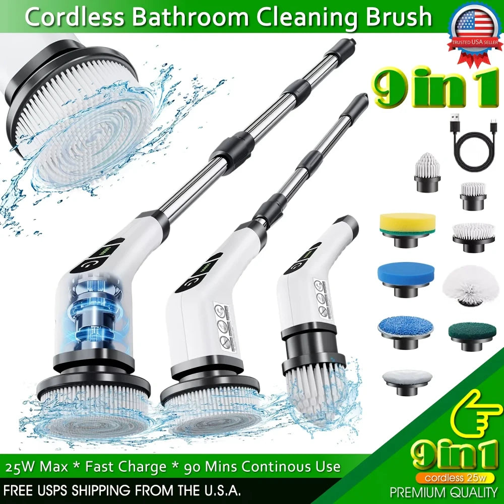 Electric Spin Scrubber
