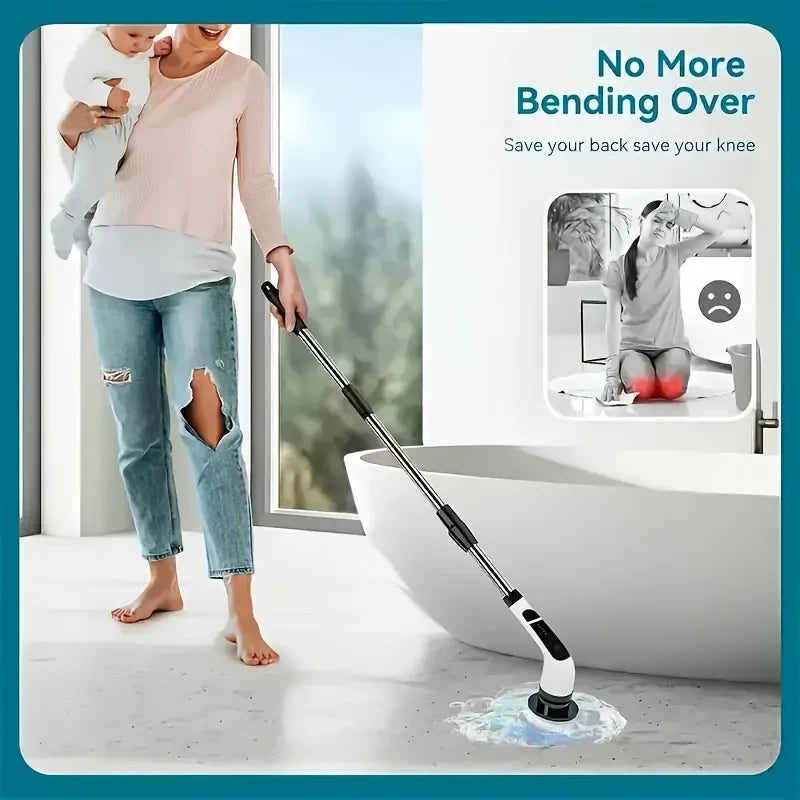 Electric Spin Scrubber