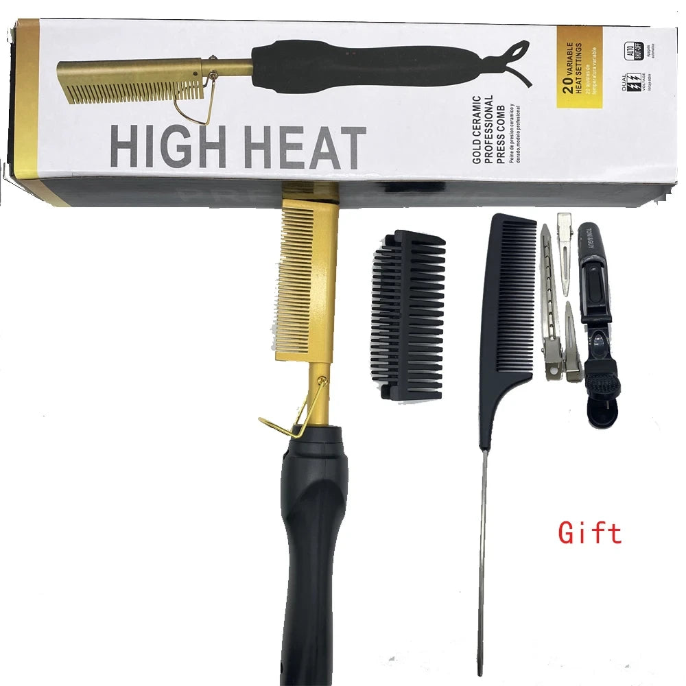 Electric Hair Straightening Brush