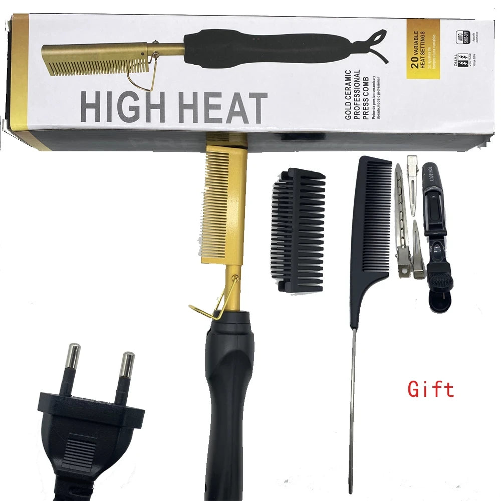Electric Hair Straightening Brush